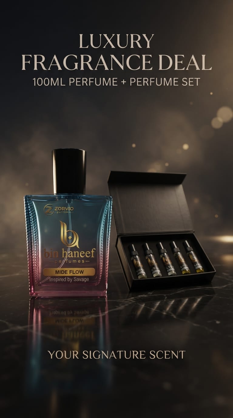 ✨ Luxury Fragrance Deal: 100ml Perfume + Discovery Set ✨