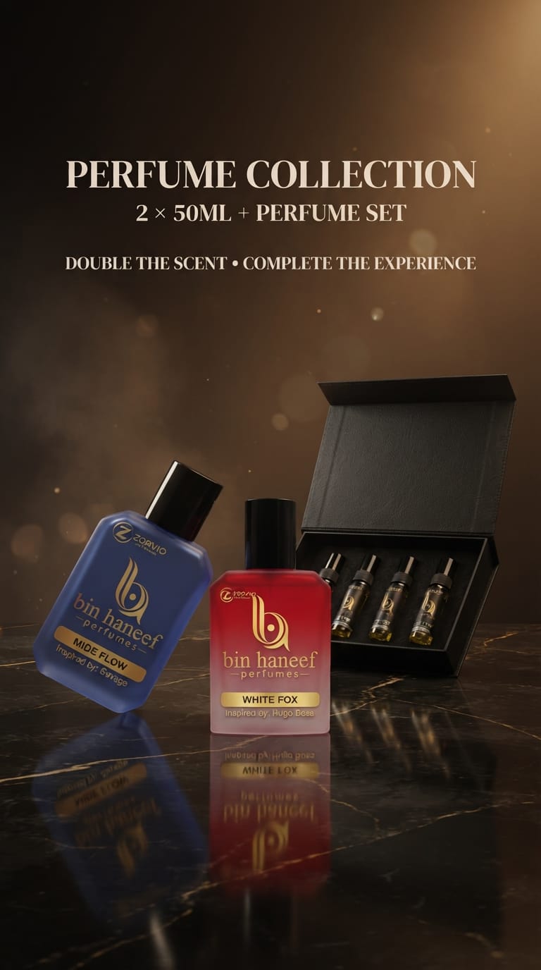 ✨ Perfume Collection: 2x 50ml Perfumes + Discovery Set ✨