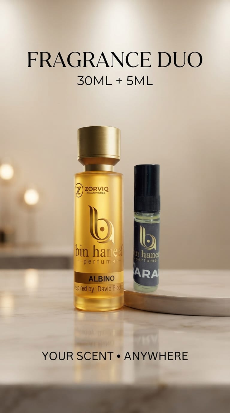 ✨ Fragrance Duo: 30ml Perfume + 5ml Travel Size ✨