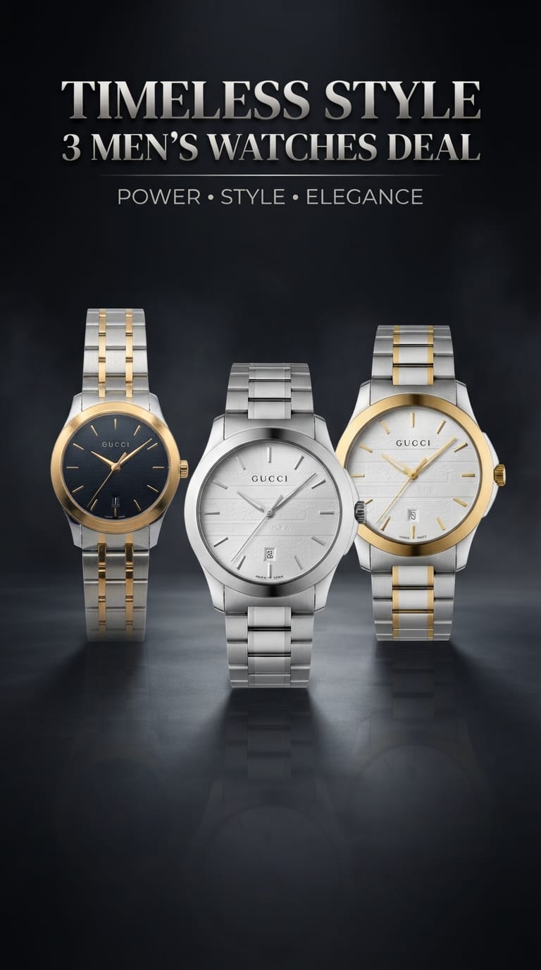 ⌚ Timeless Style: 3 Men’s Watches Deal ⌚